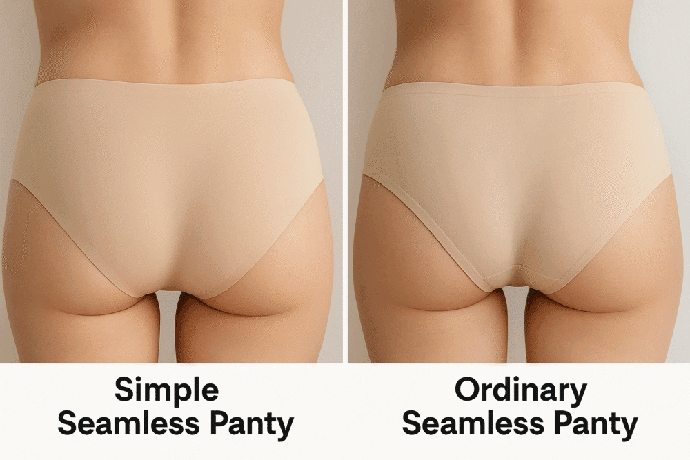 simple seamless panty