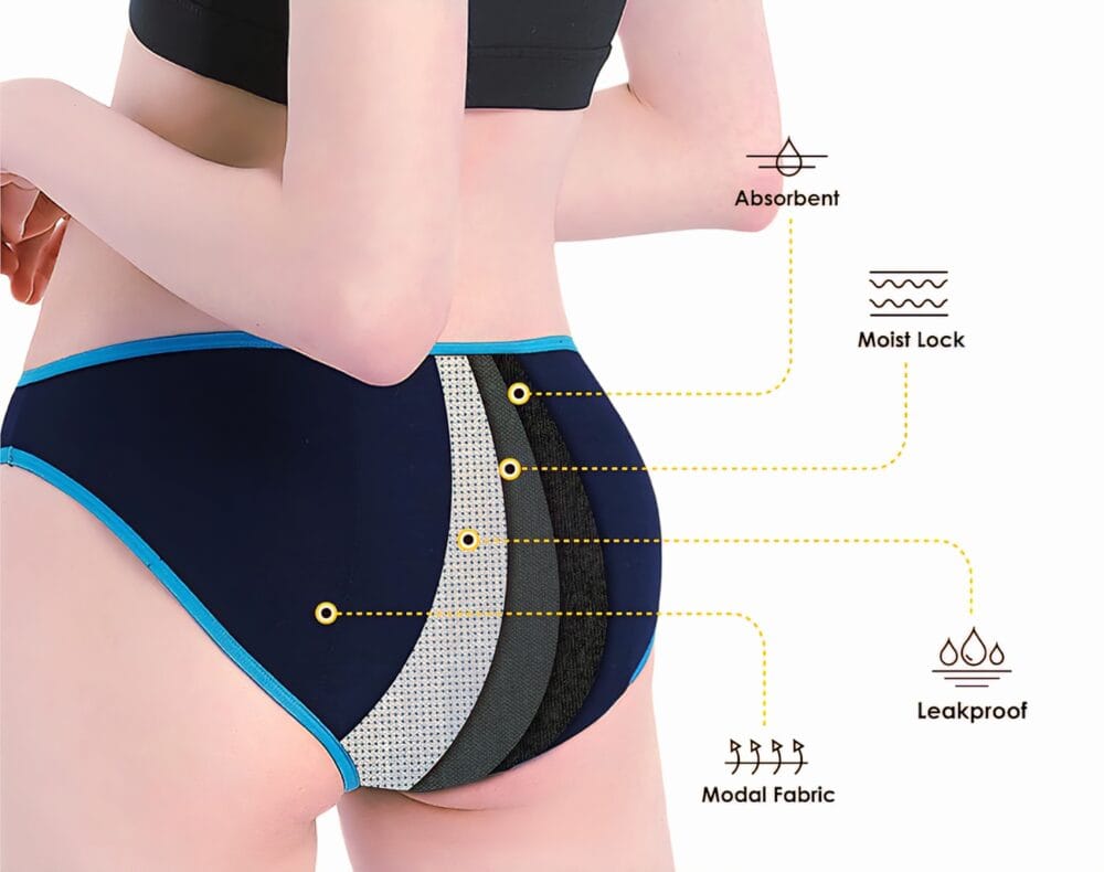 Modal Fabric Underwear - Shanhao Undies | Certified Period Underwear Manufacturer