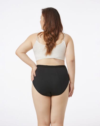 OEM Shanhao Plus Size 4-Layer Leakproof High Cut Menstrual Panties
