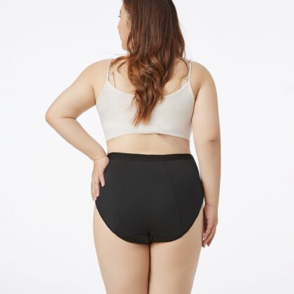 OEM Shanhao Plus Size 4-Layer Leakproof High Cut Menstrual Panties