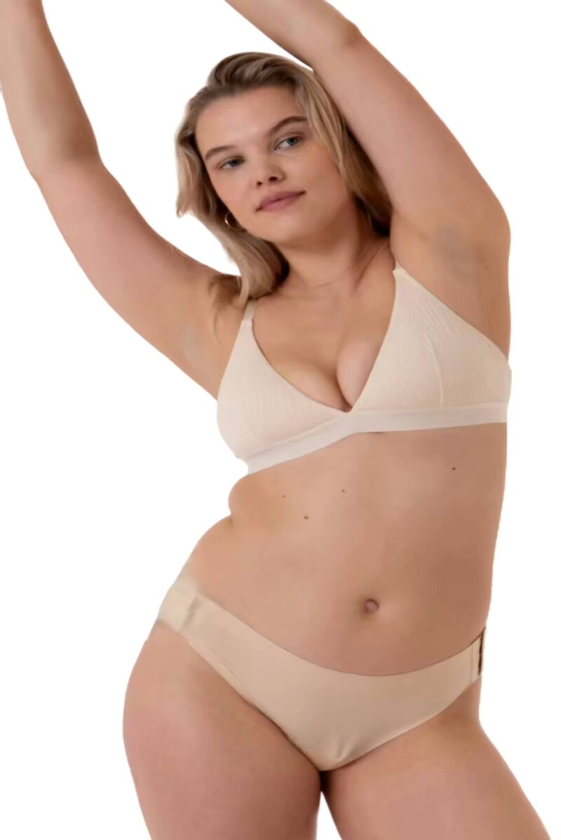 Removable adhesive panties