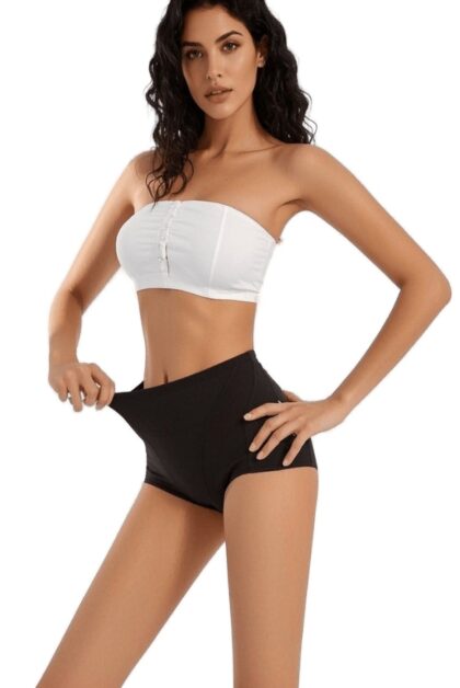 Ribbed Incontinence Underwear Elastic & Leak-Proof