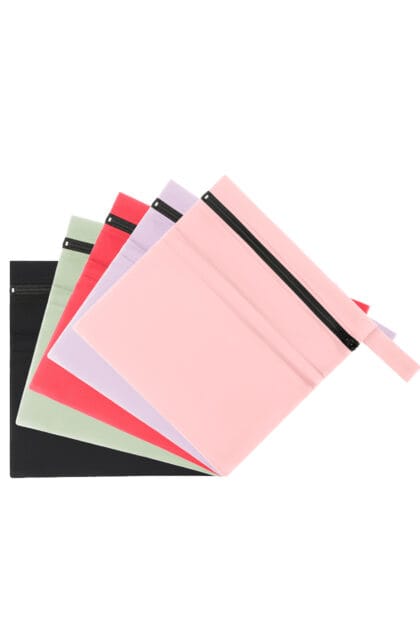 Double-layer waterproof zipper Portable Storage Bag