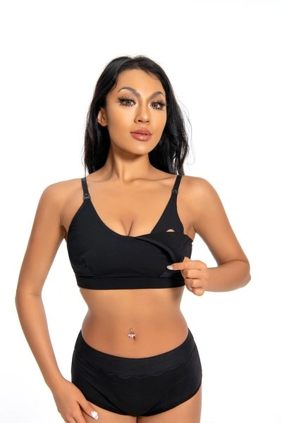 Maternity Support Bra | Built-in Leak Protection Layer