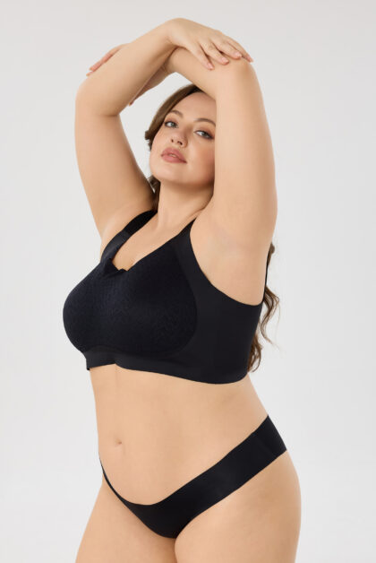 Soft Breathable Support Bra Contoured cups provide lift