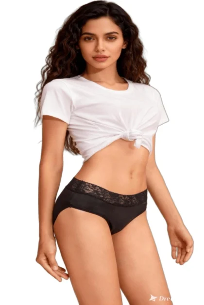Lace Bikini Style reliable menstrual protection