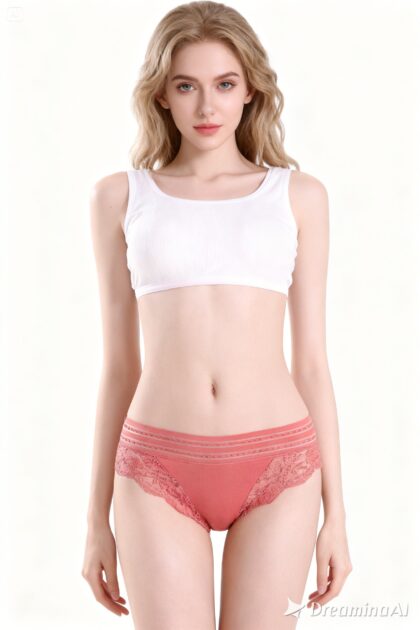 Sexy Side Lace Panty Low-Rise & Breathable