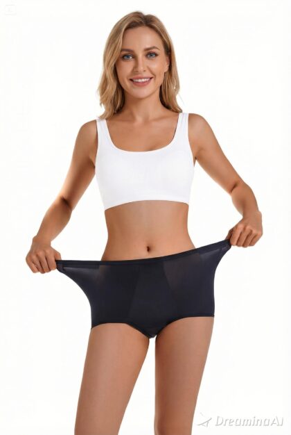 Leak-Proof Boyshorts with Mid-Waist Fit