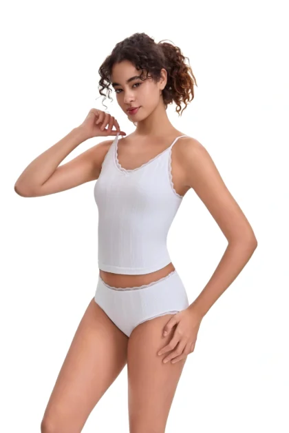 Women’s One-piece Seamless Woven Underwear Sets