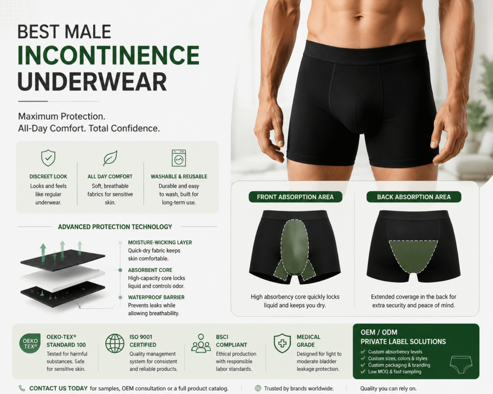 Incontinence Underwear Manufacturer