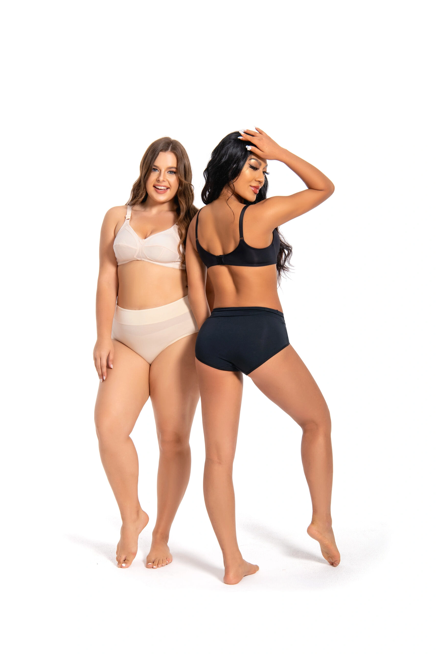 Cotton Midi Brief Available in a variety of colours.